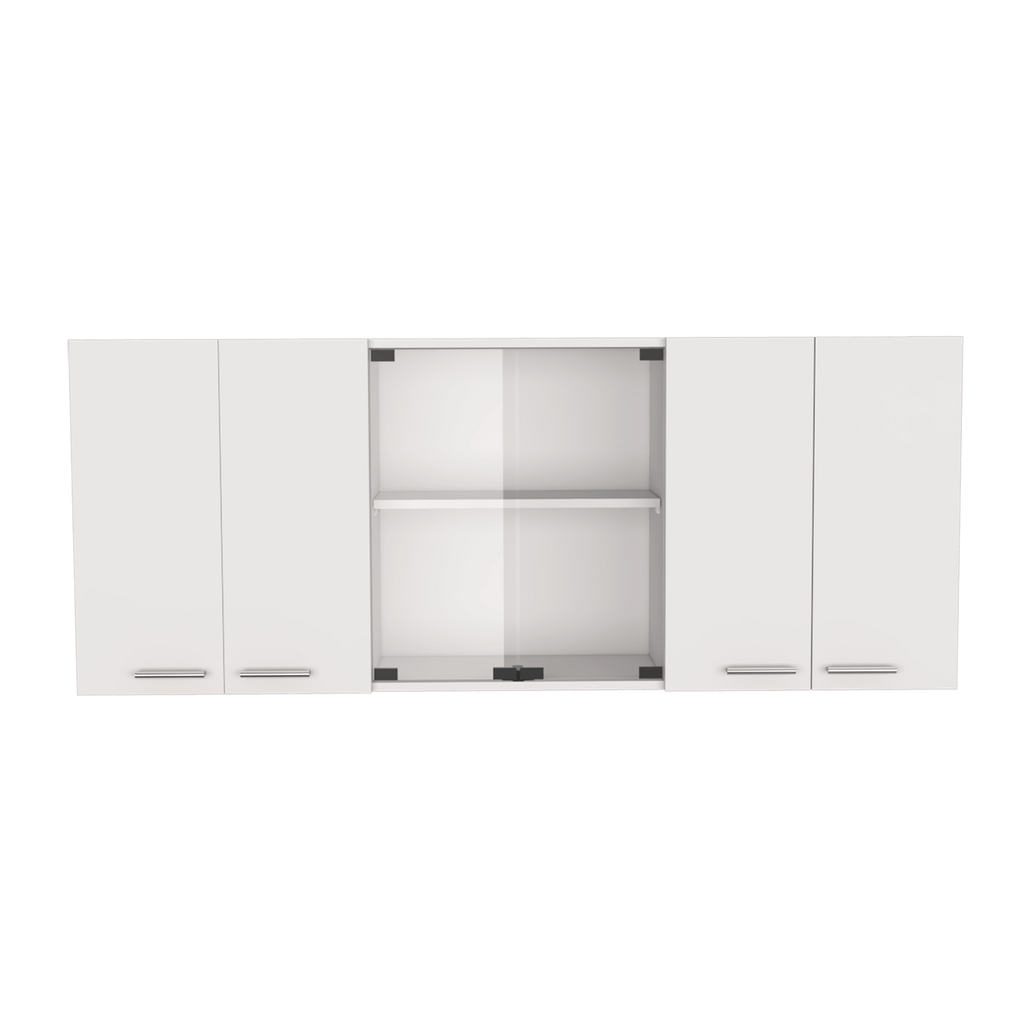 Gabinete Superior 150 Vidrio 60X150X31 Rta Blanco
