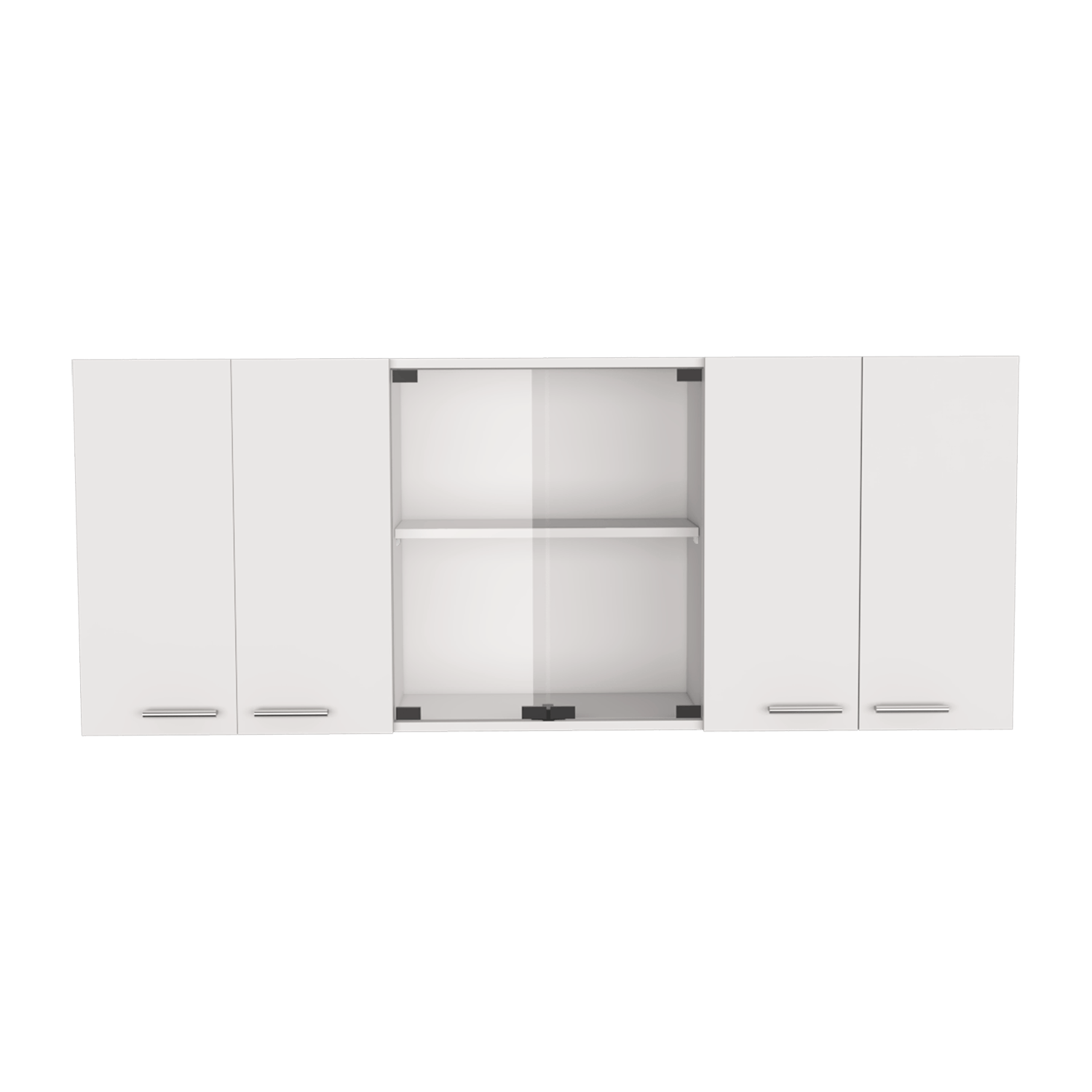 Gabinete Superior 150 Vidrio 60X150X31 Rta Blanco