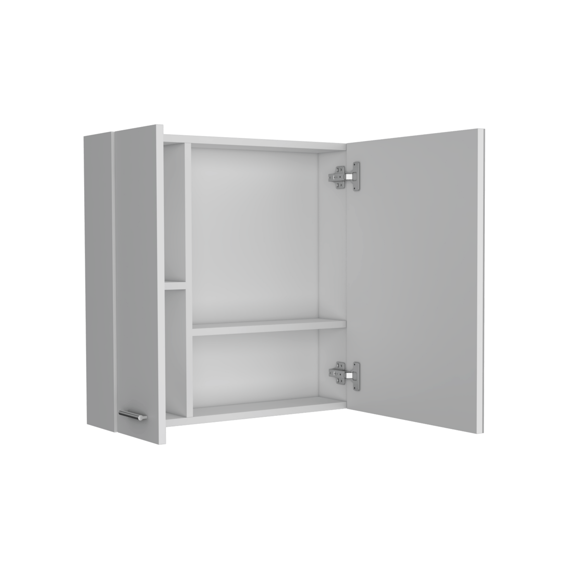 Gabinete De Baño Sines 60X60X14 Rta Blanco Zf