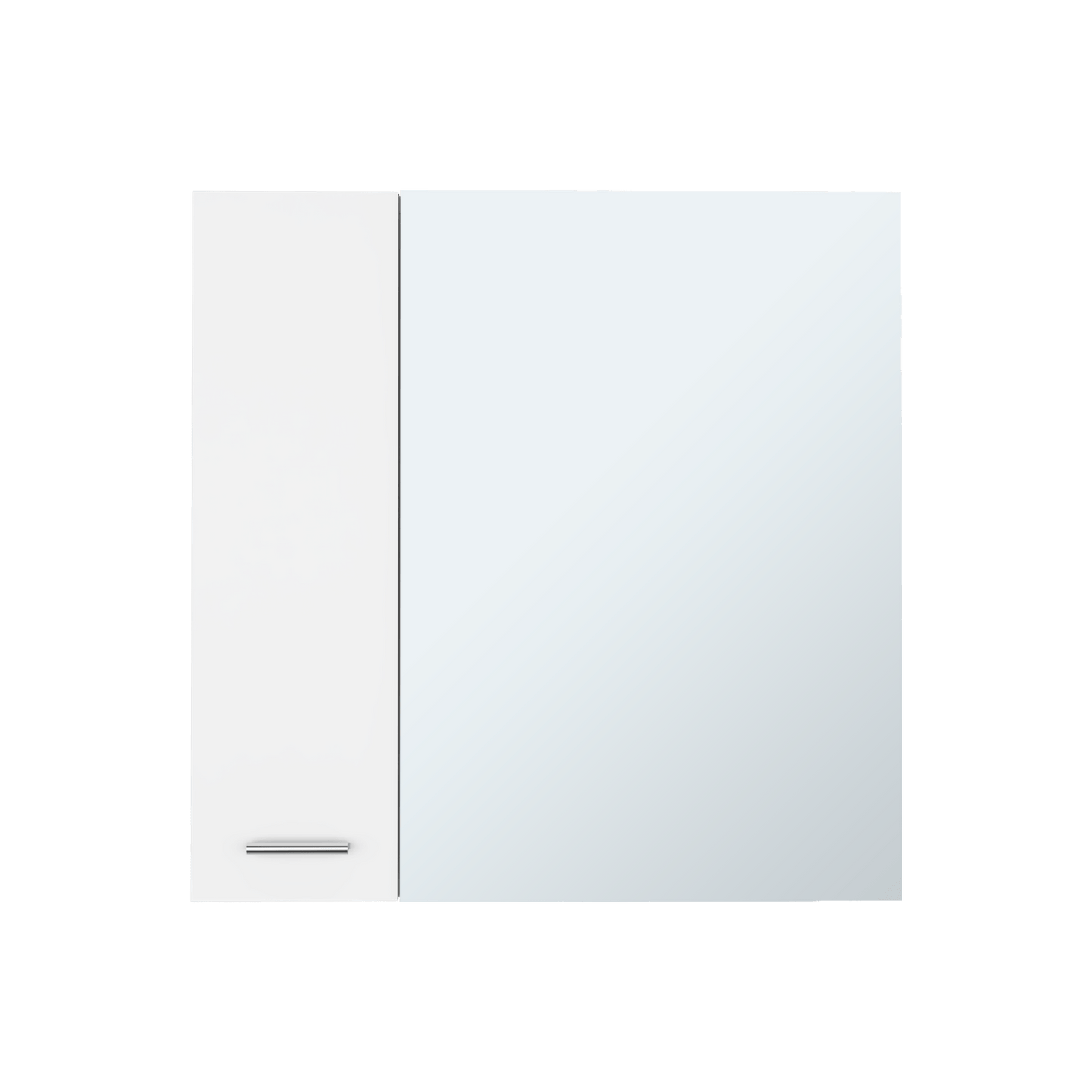 Gabinete De Baño Sines 60X60X14 Rta Blanco Zf