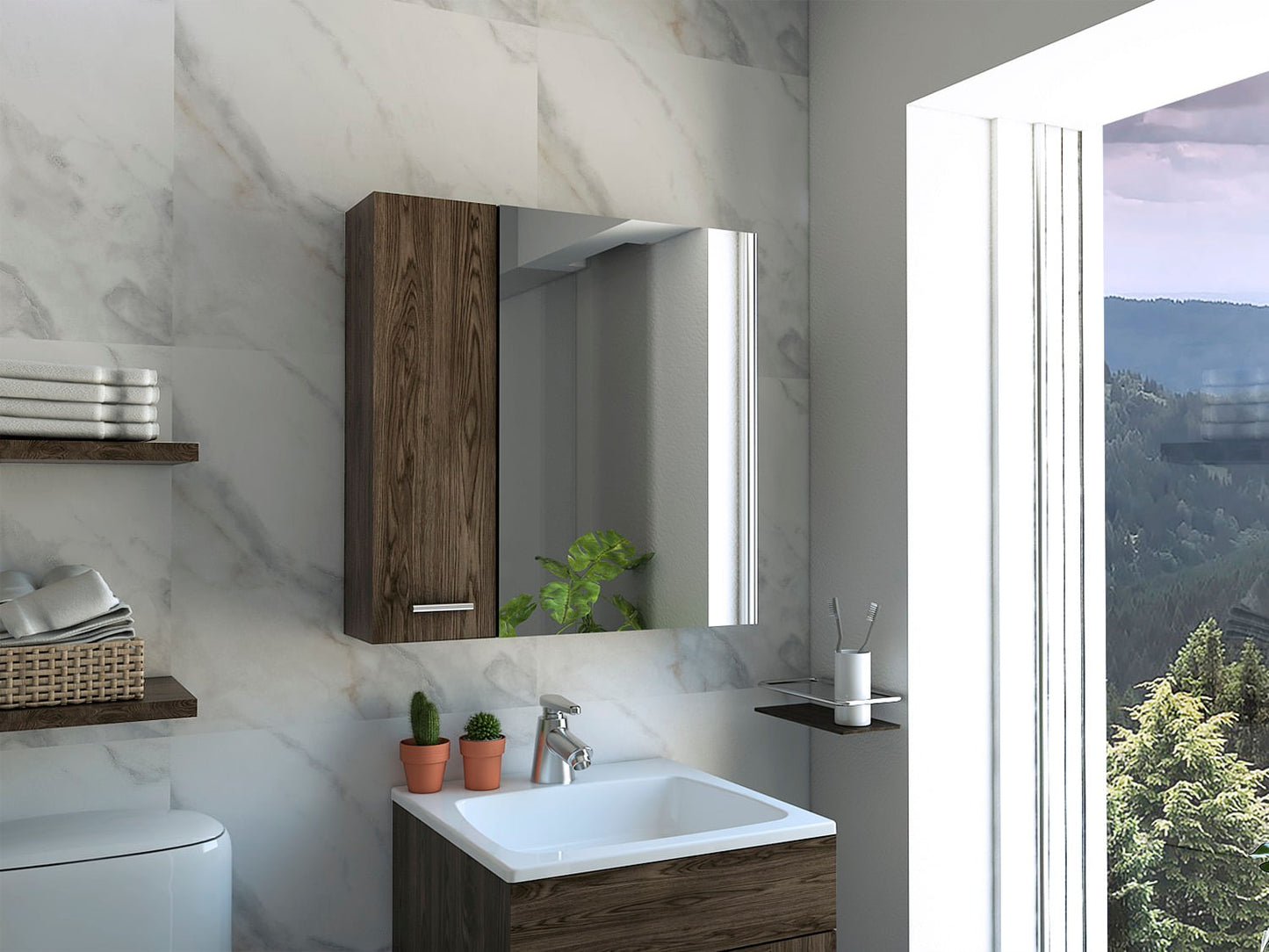 Gabinete De Baño Sines Milan
