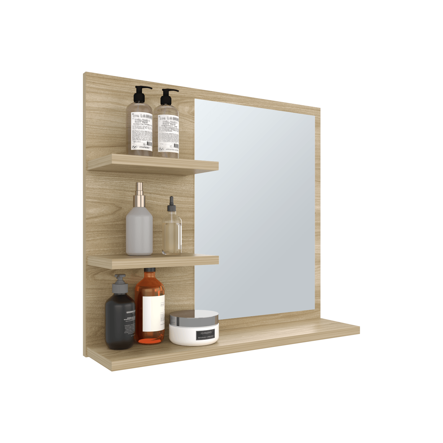 Gabinete De Baño Weston 52X47X13 Rta Fresno Europeo