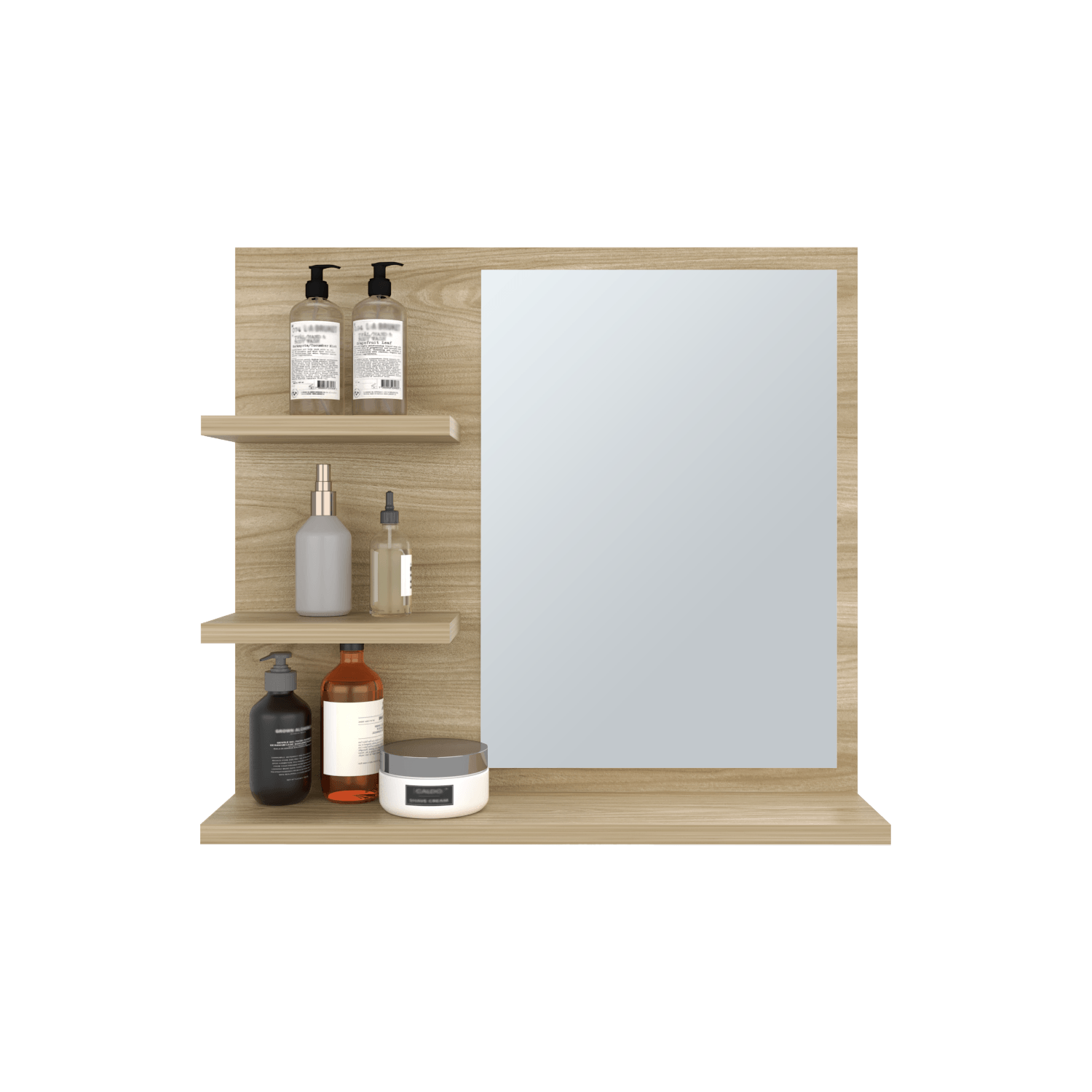Gabinete De Baño Weston 52X47X13 Rta Fresno Europeo