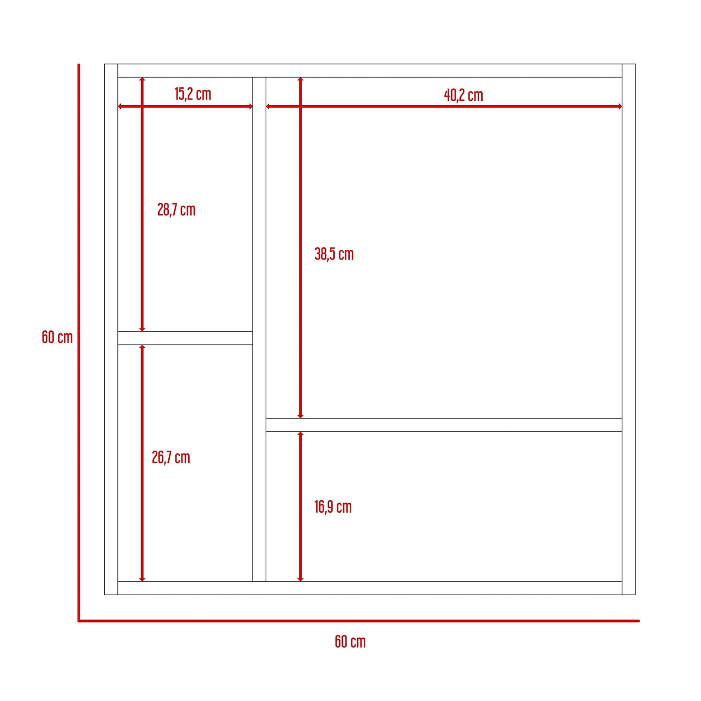 Gabinete De Baño Sines Rovere