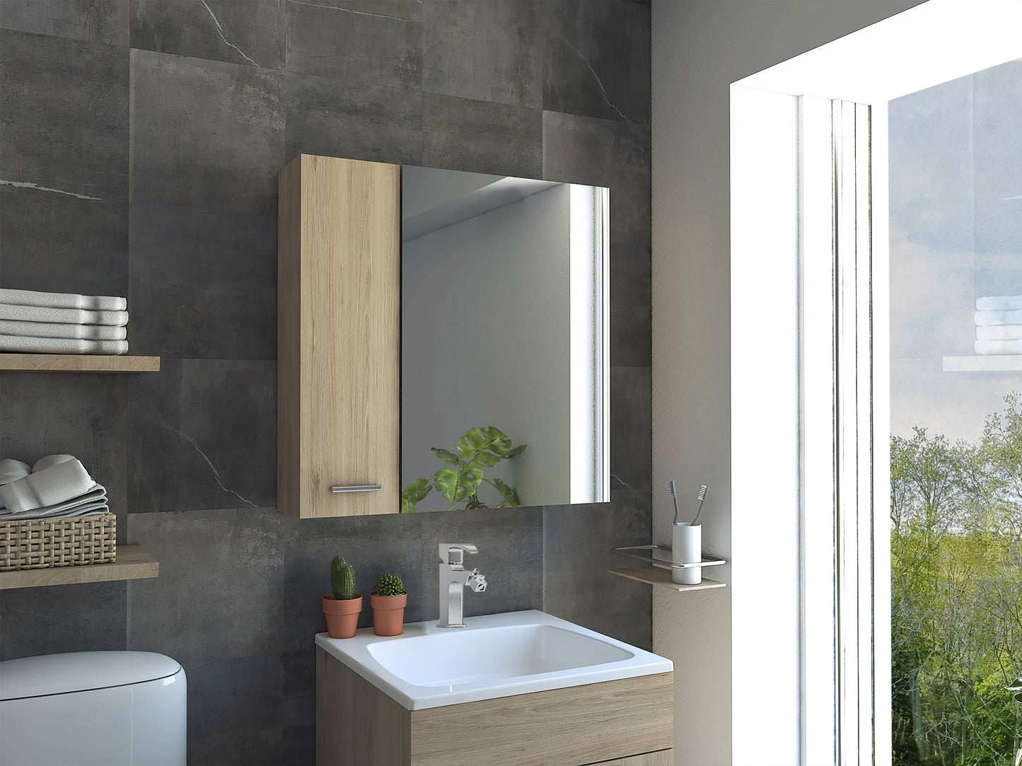 Gabinete De Baño Sines Rta Rovere