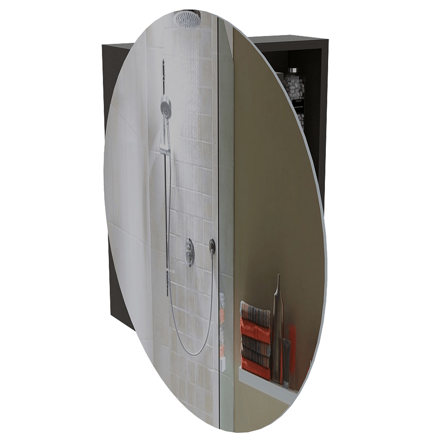 Gabinete De Baño Oval N/A