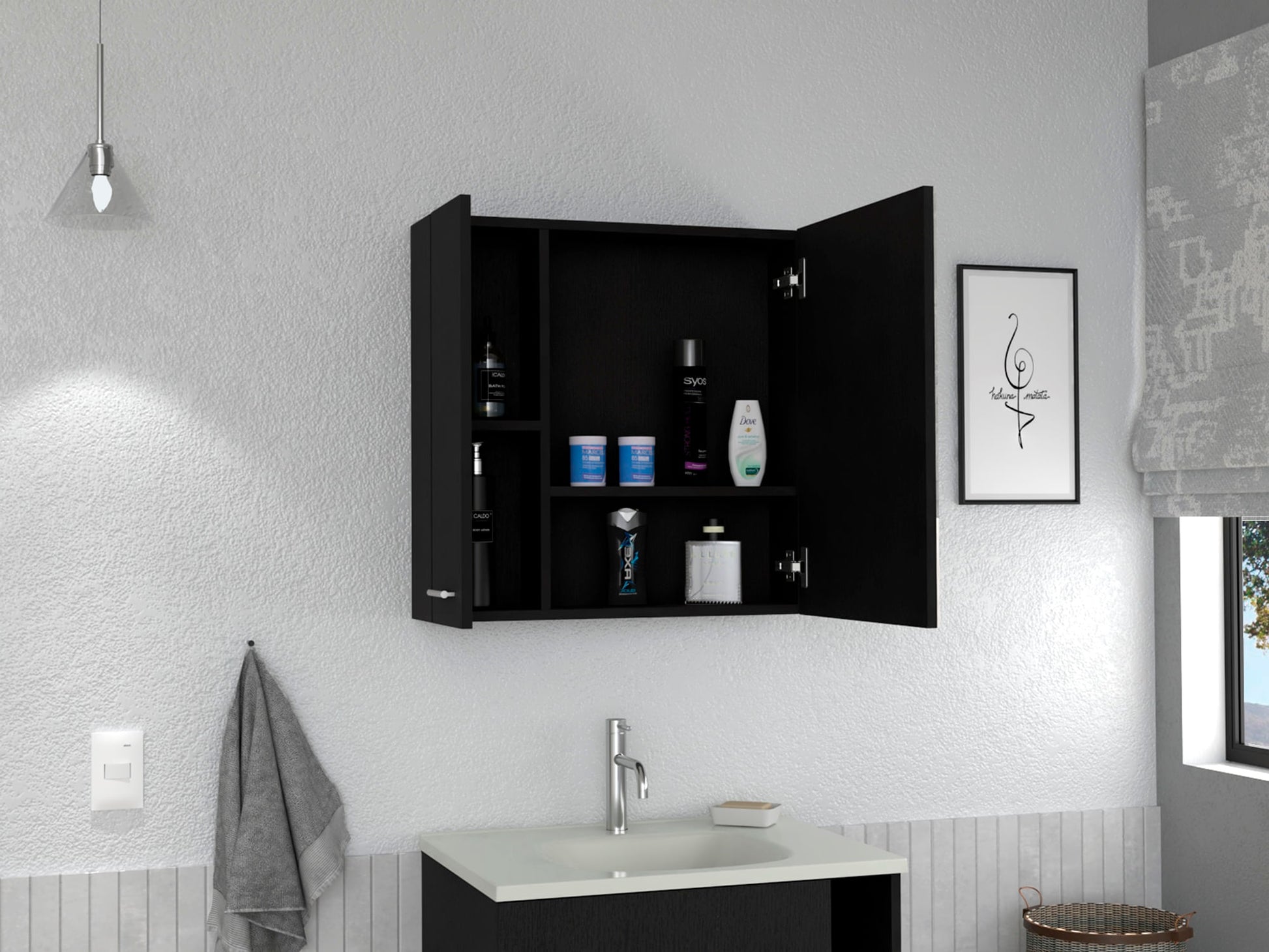 Gabinete De Baño Barcelona Rta Wengue