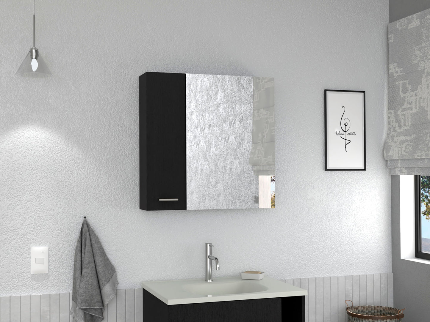 Gabinete De Baño Barcelona Rta Wengue