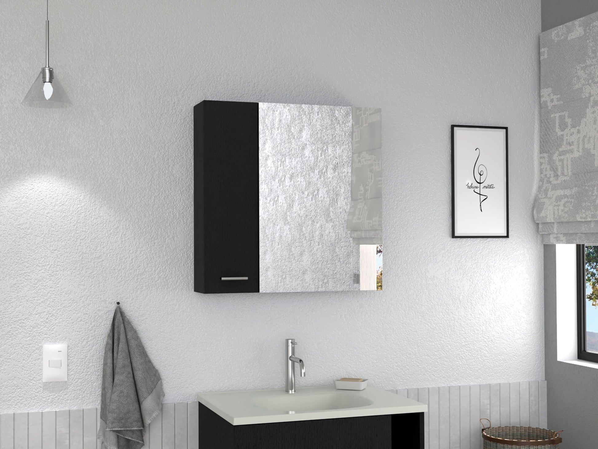 Gabinete De Baño Barcelona Rta Wengue