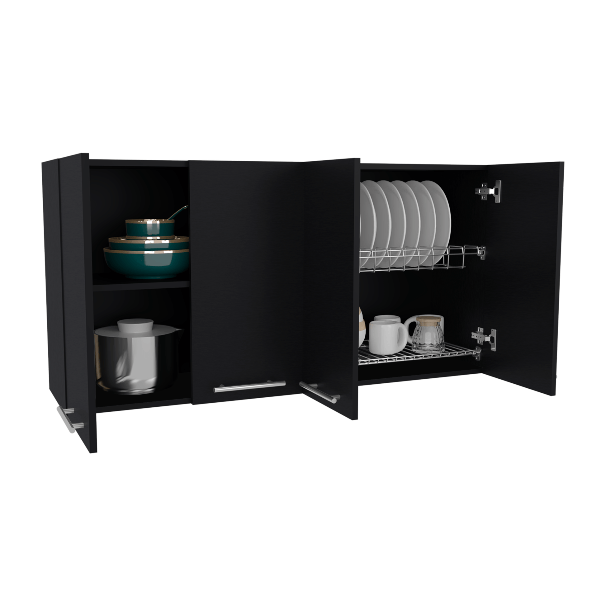 Gabinete Superior 120 Bazagli 60X120X33 Rta Wengue