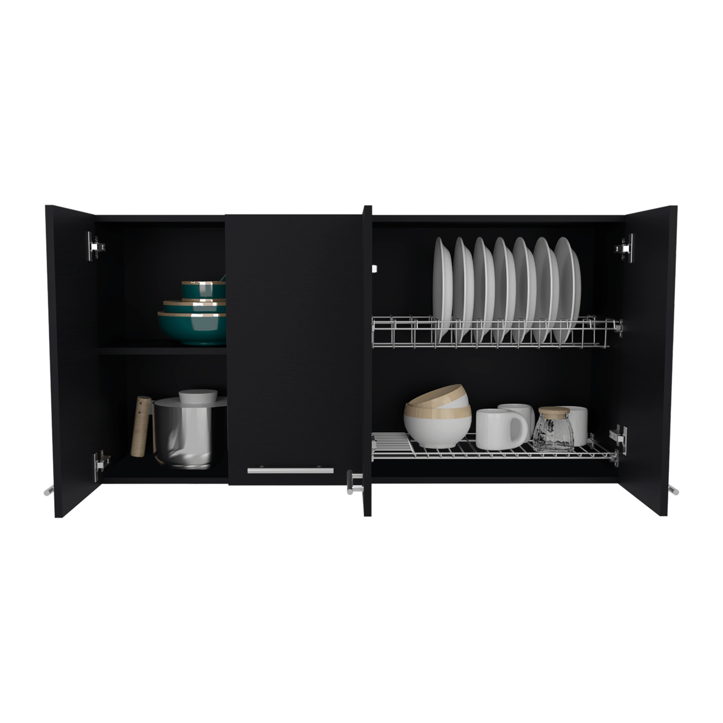 Gabinete Superior 120 Bazagli 60X120X33 Rta Wengue