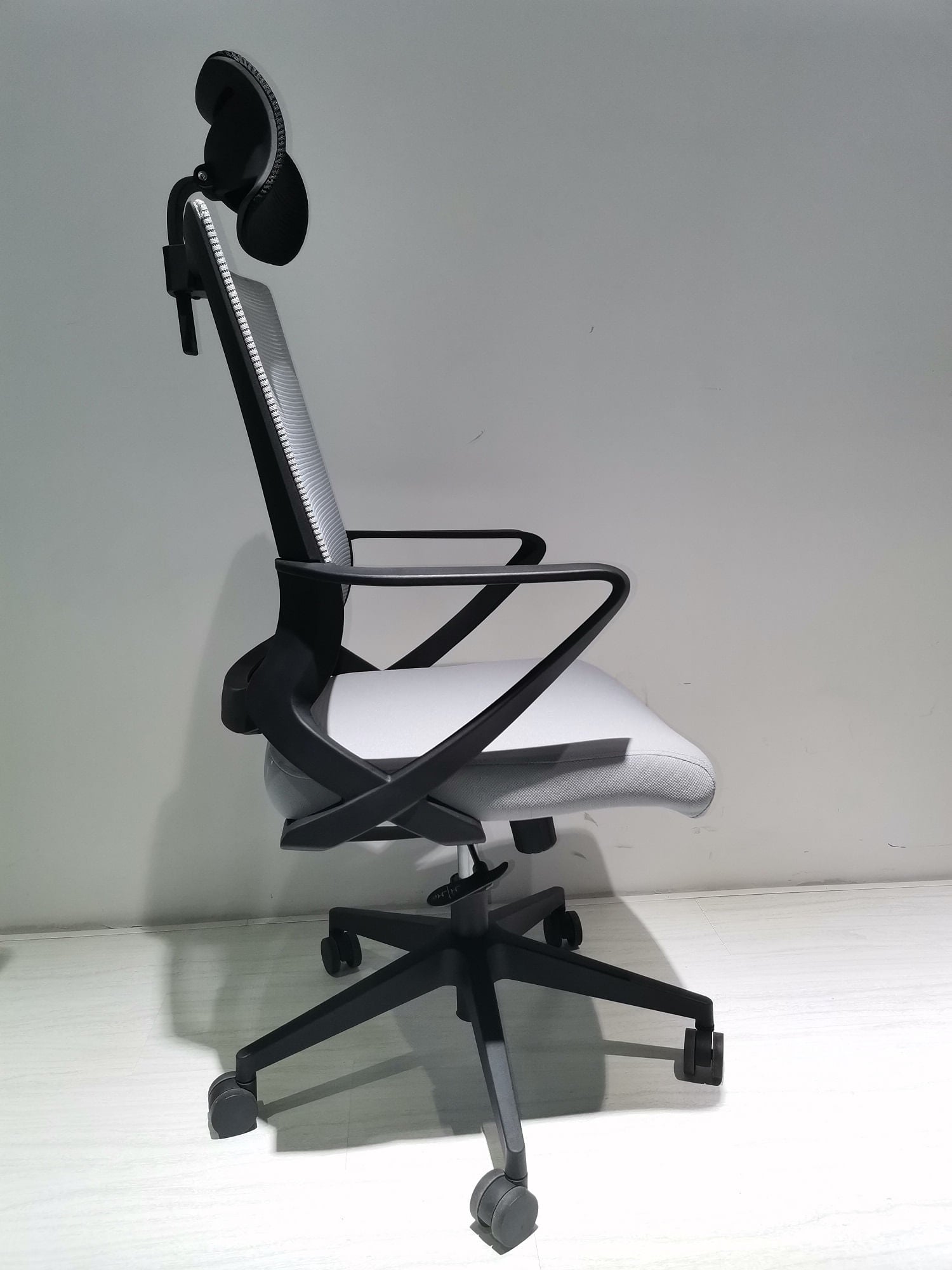 Silla Escritorio Alice Negro Gris
