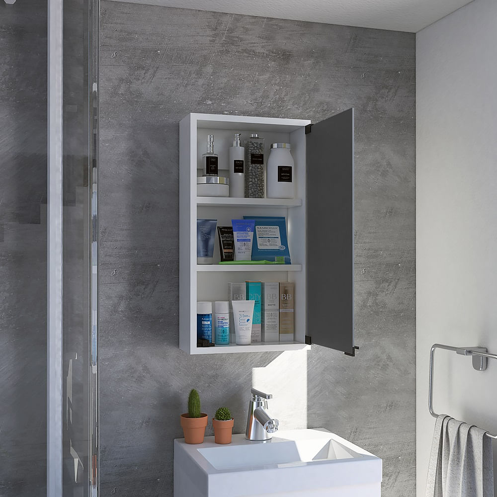 Gabinete De Baño Merlo Blanco