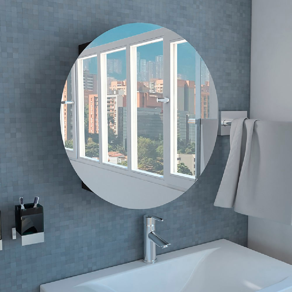 Gabinete De Baño Oval N/A