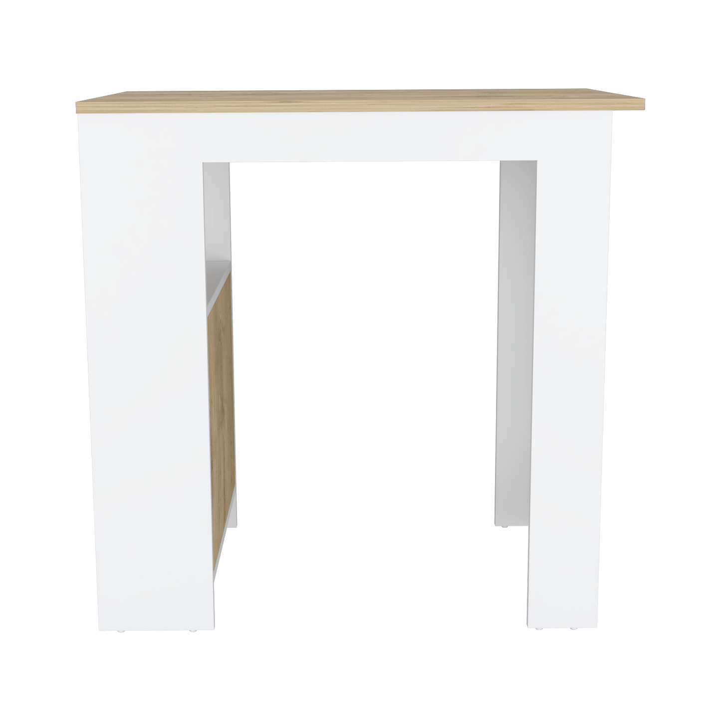 Isla De Cocina Stirling Rta Blanco Macadamia