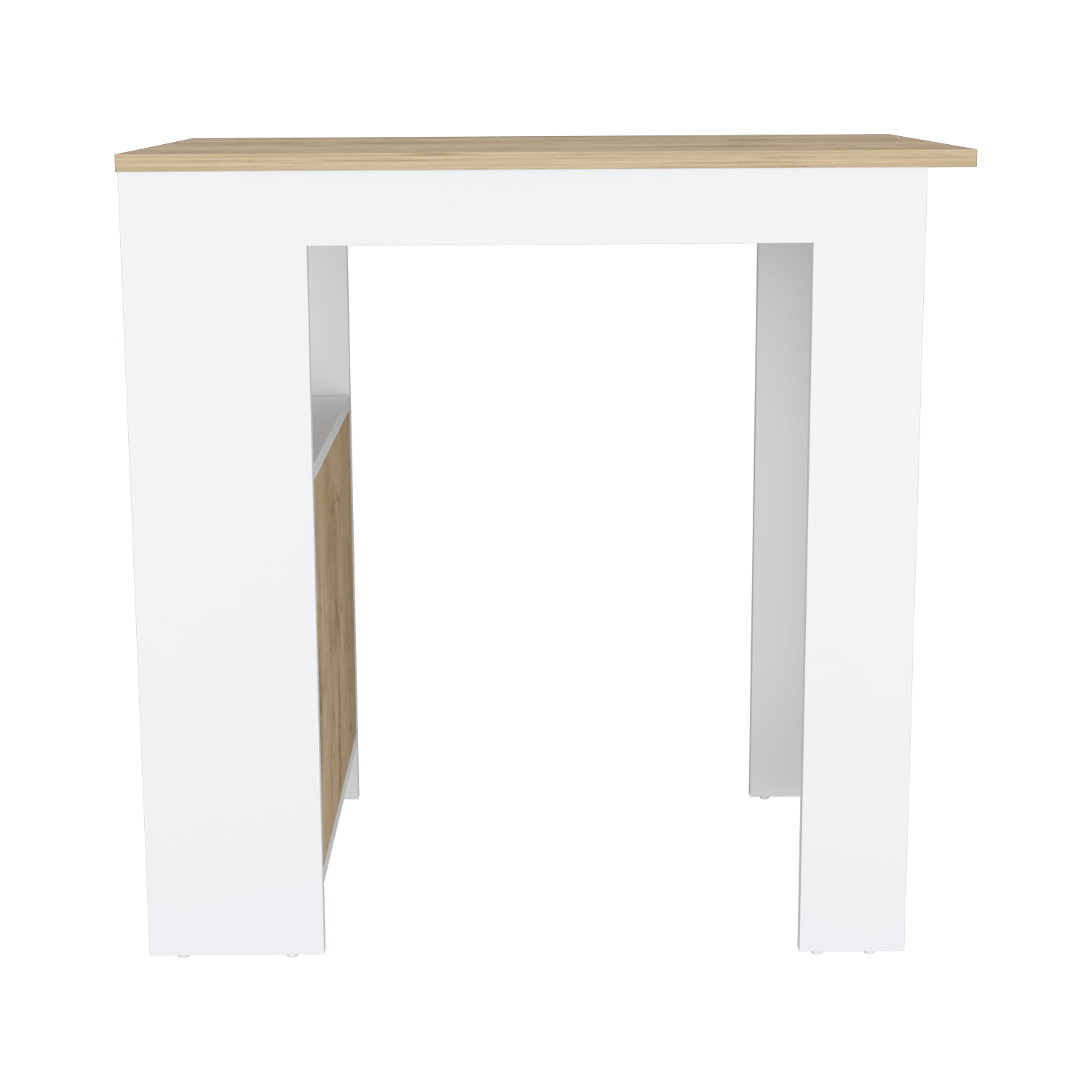 Isla De Cocina Stirling Rta Blanco Macadamia