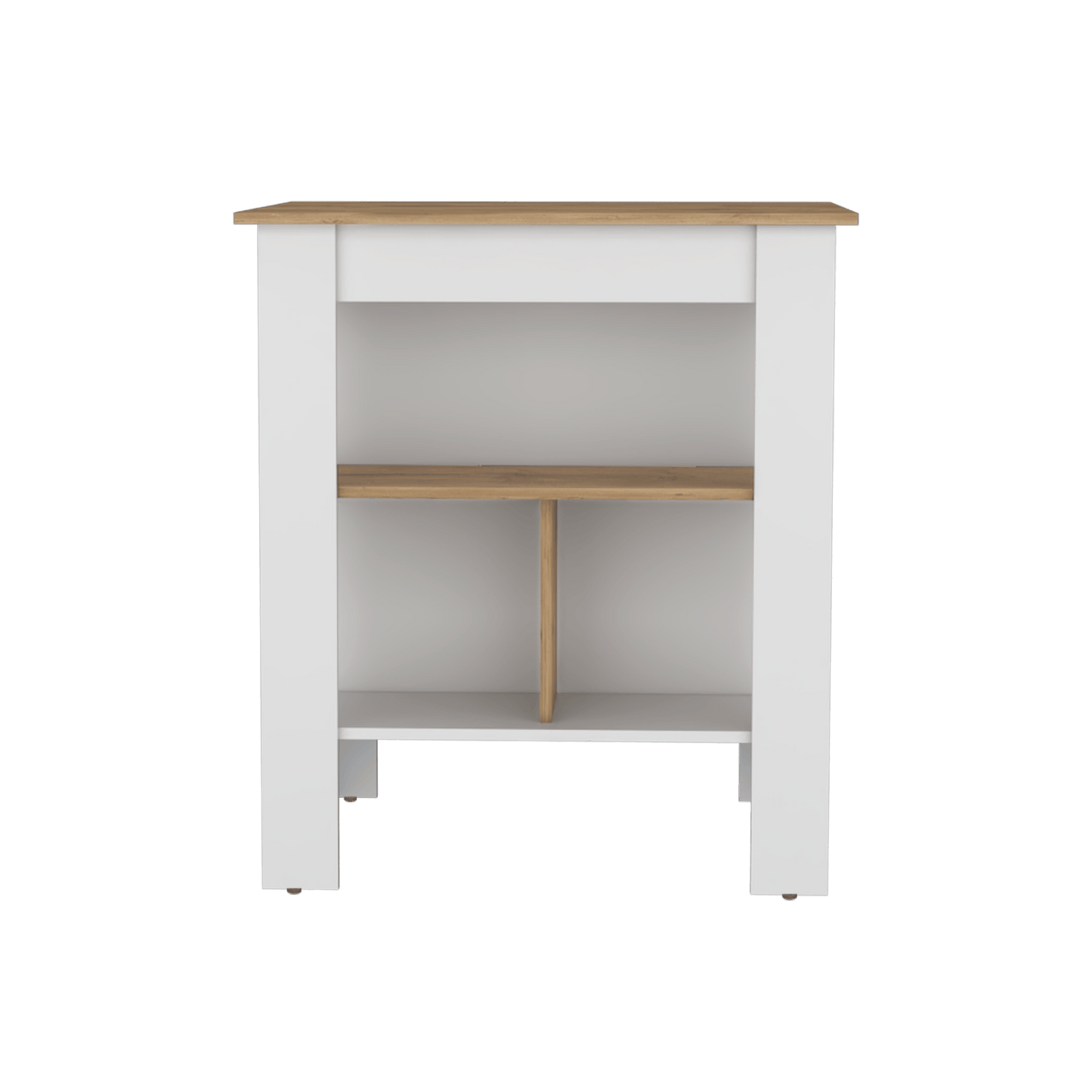 Isla De Cocina Soler Light Rta Macadamia Blanco