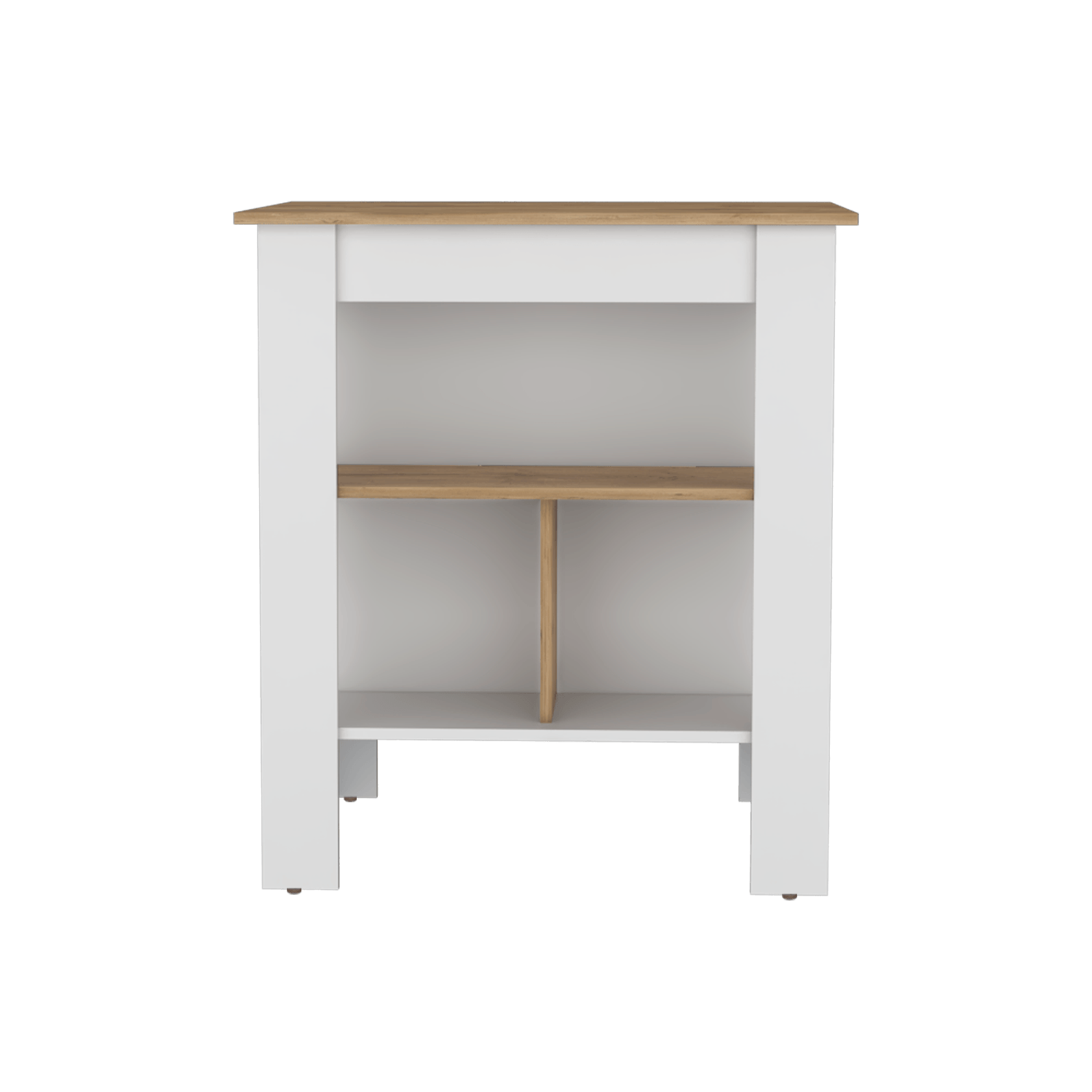 Isla De Cocina Soler Light Rta Macadamia Blanco