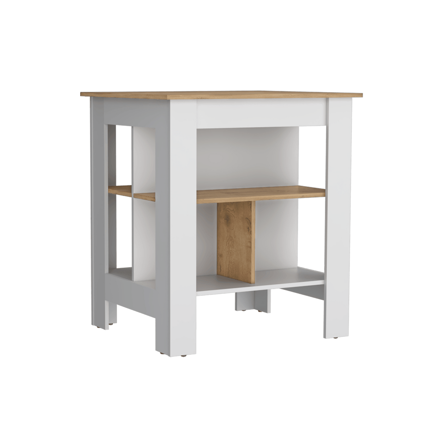 Isla De Cocina Soler Light Rta Macadamia Blanco
