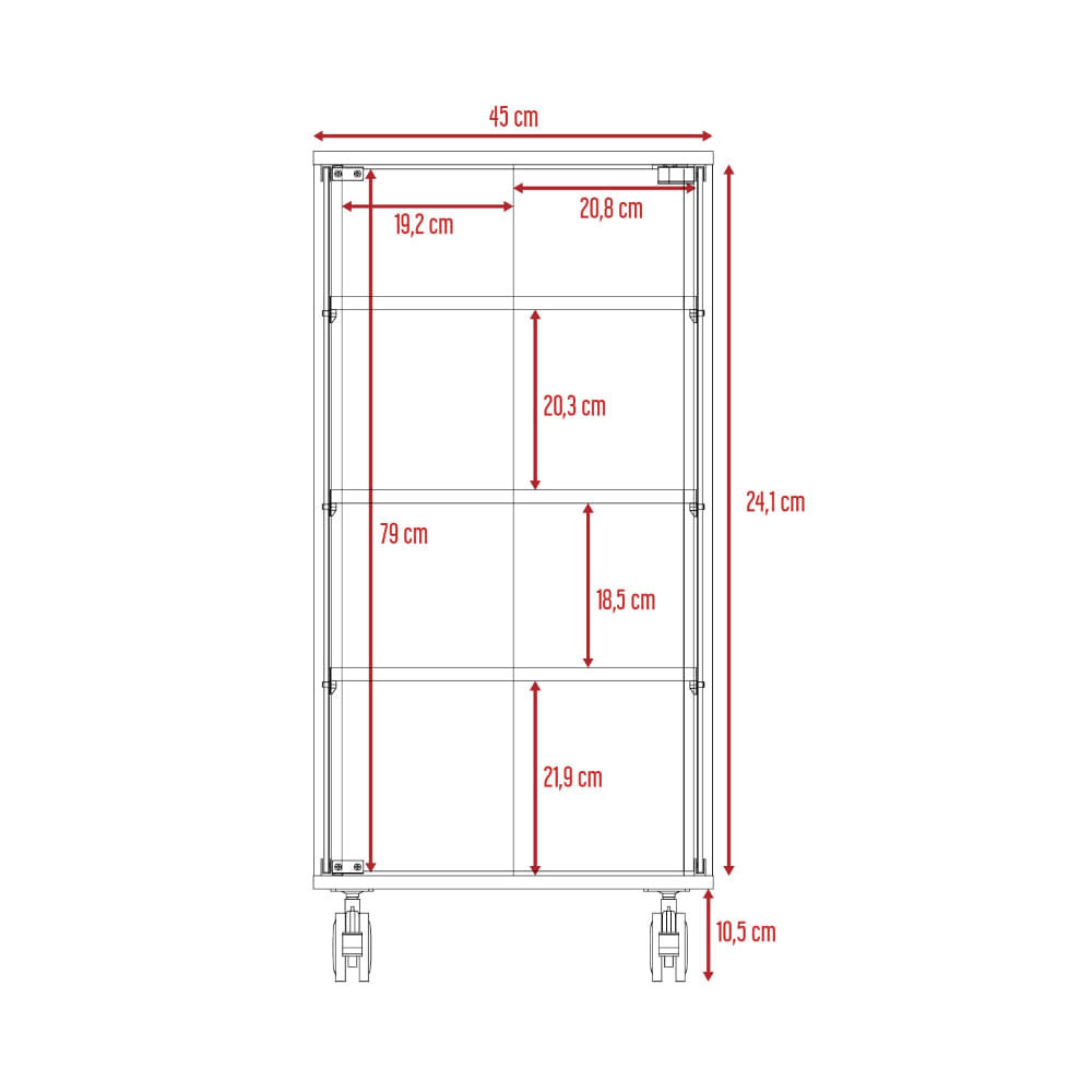 Vitrina Rostoc Novo Vitrina Wengue