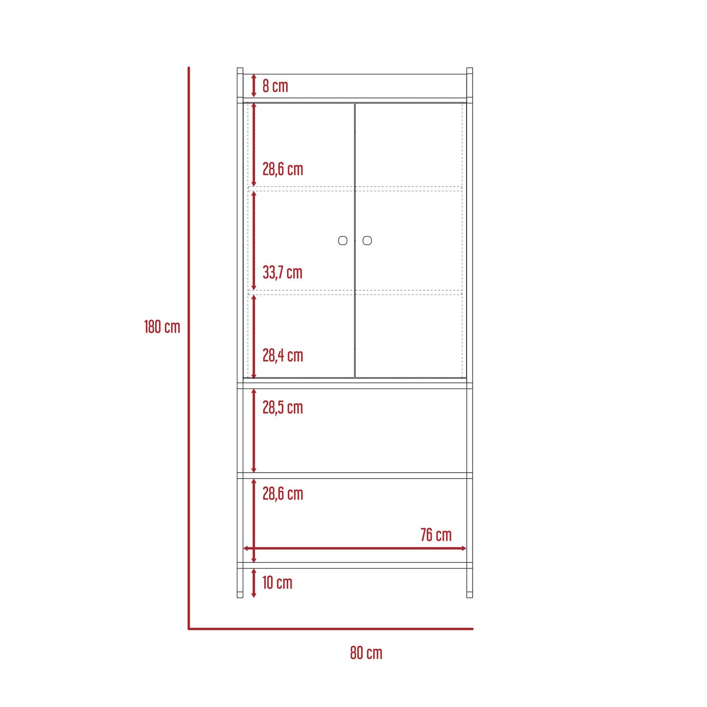 Armadio Dreams Connect 2P Rta Duna Zf