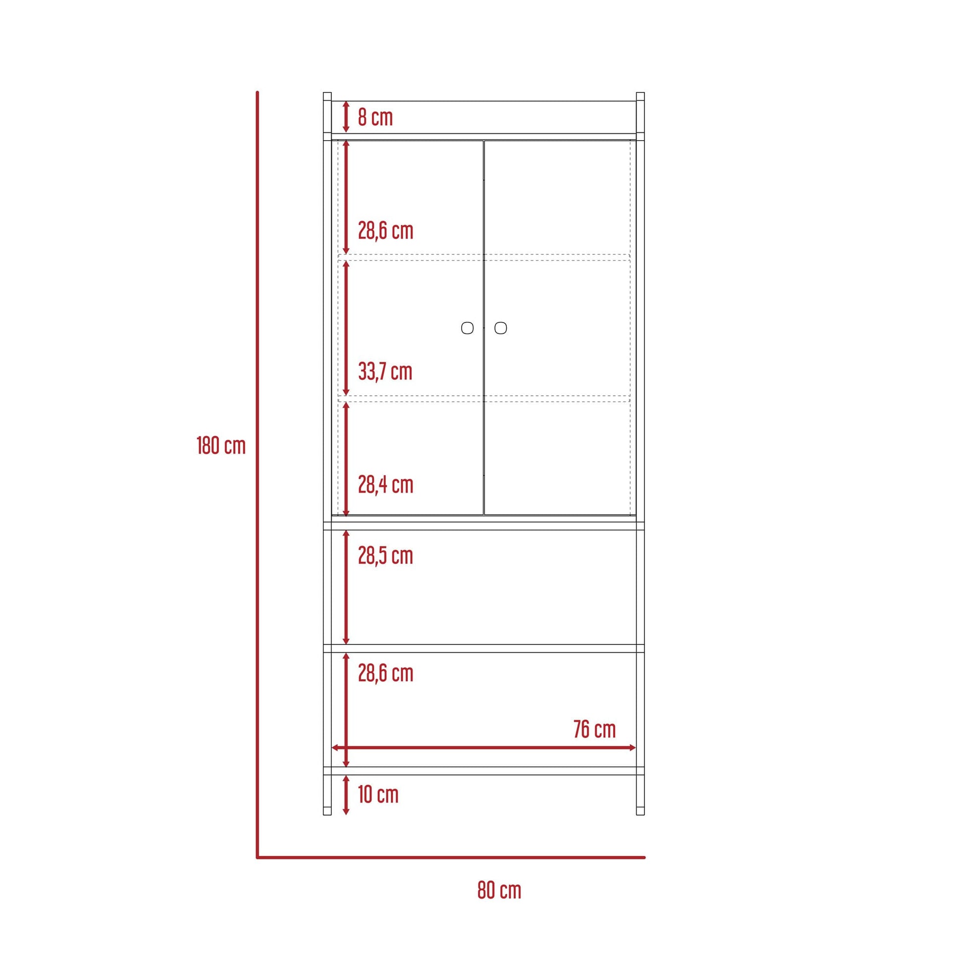 Armadio Dreams Connect 2P Rta Duna Zf