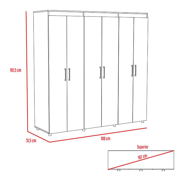 Closet Amatista Rovere