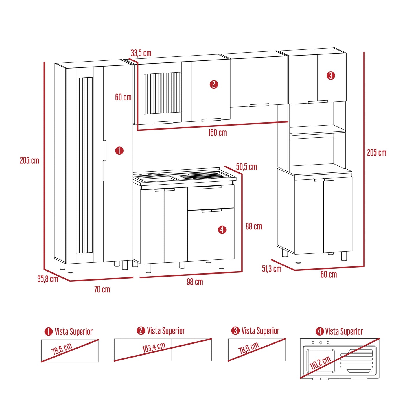 Cocina 290 Samara
