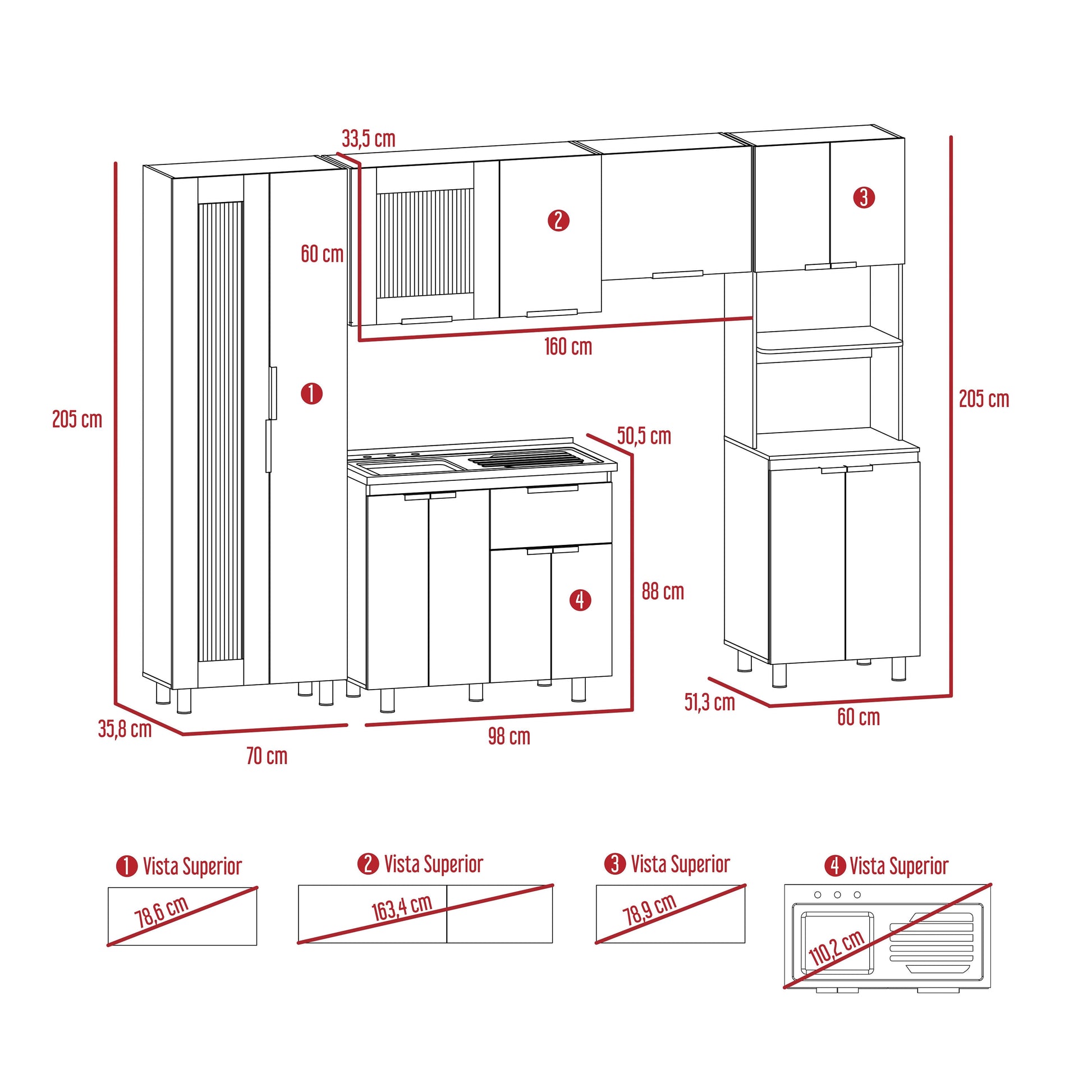 Cocina 290 Samara