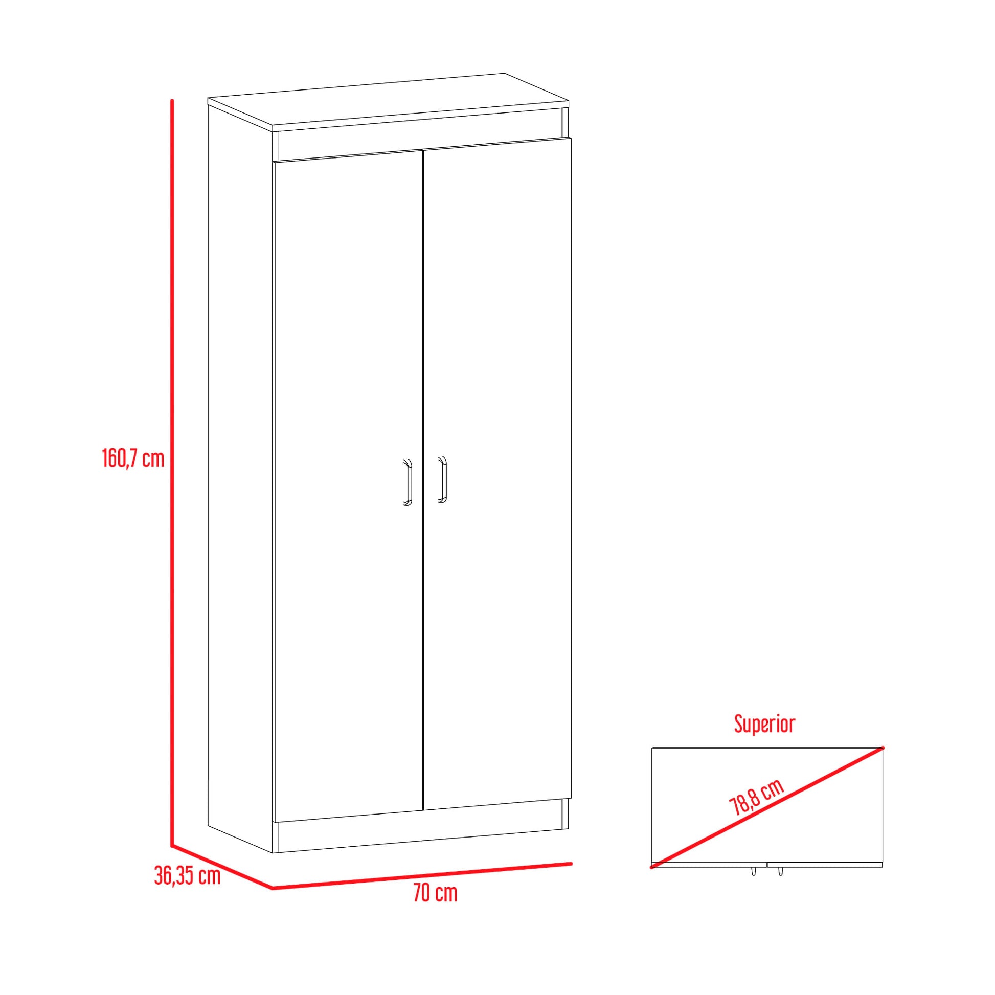 Mueble Alacena Varese Rta Bardolino