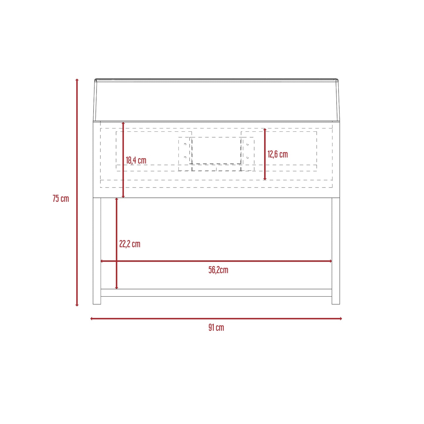 Mueble Fusion Plus Rta Taupe