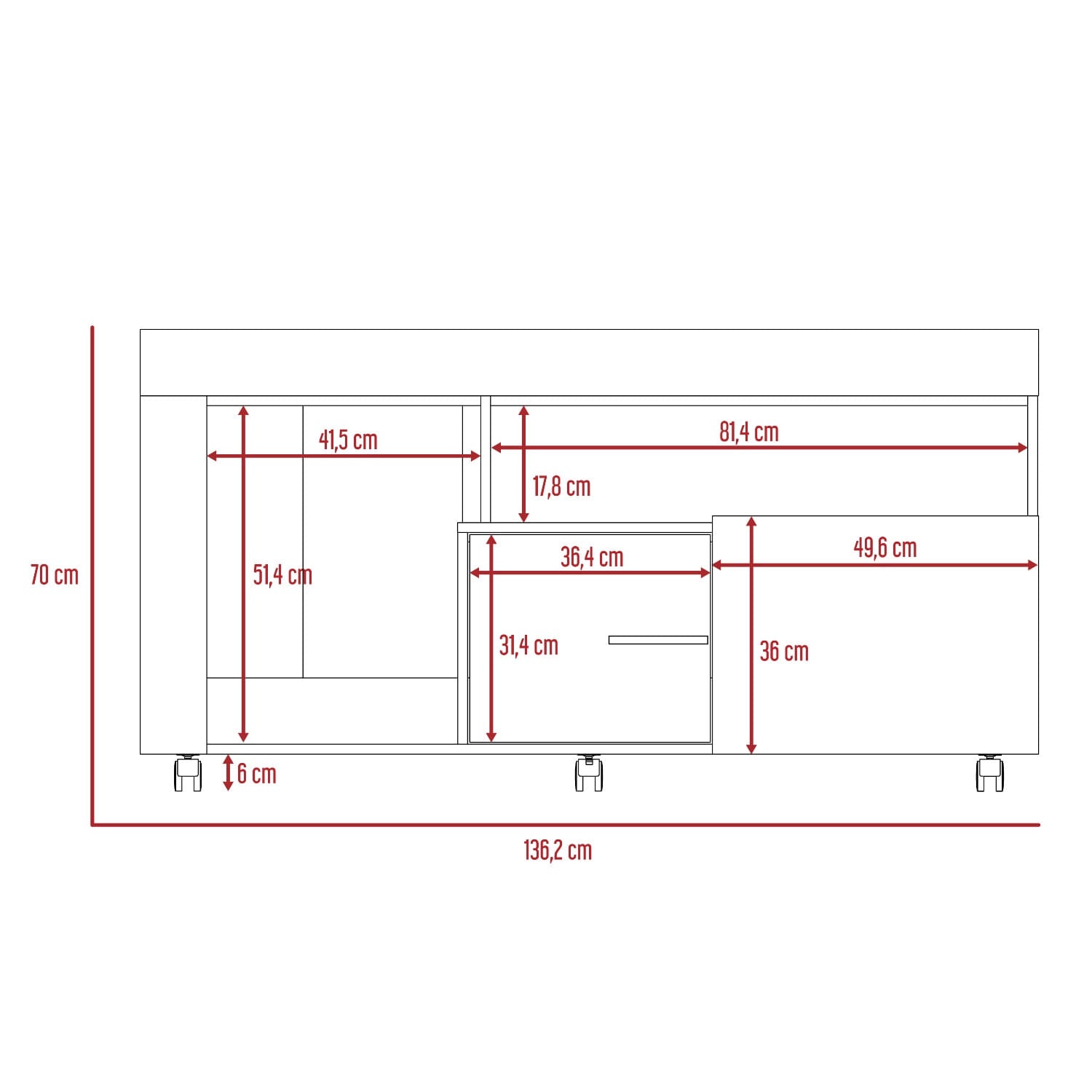 Rack Para Tv Tolon Rta Milan