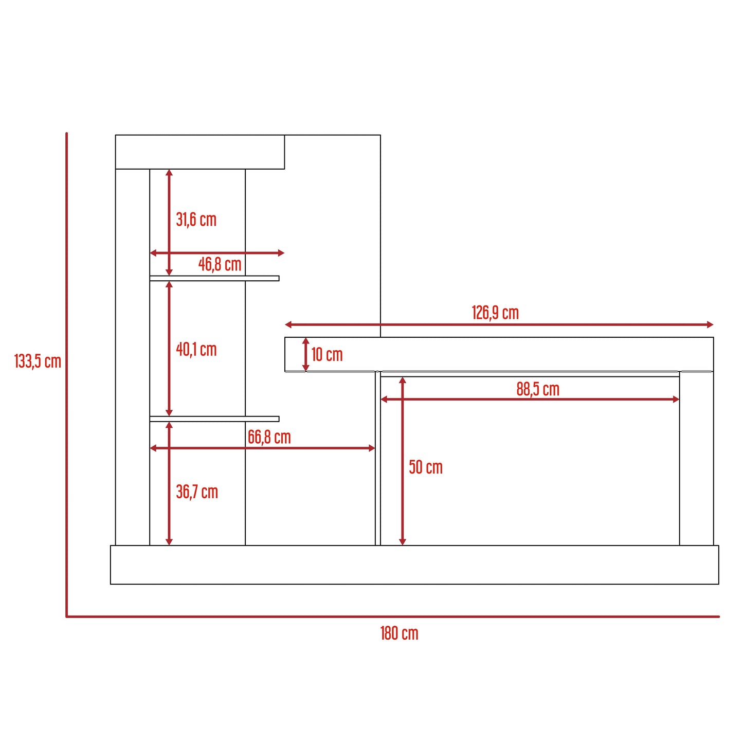 Rack Para Tv Minotti Milan