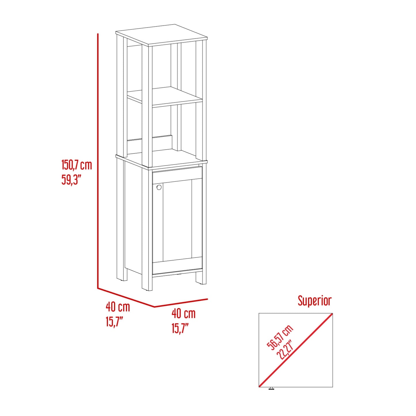Mueble De Baño St Clair Rta Bardolino