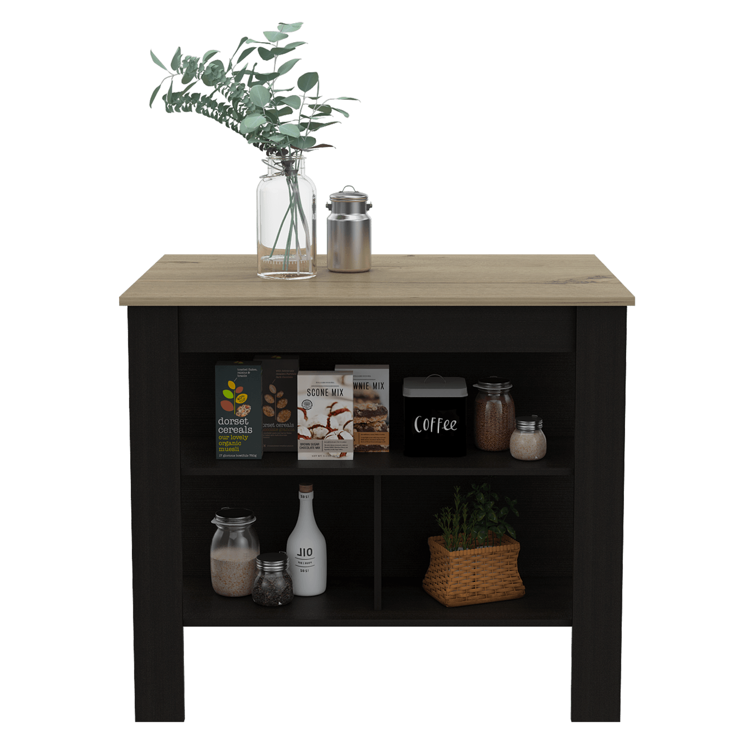 Isla Cala De Cocina 90X103 Rta Wengue Duna
