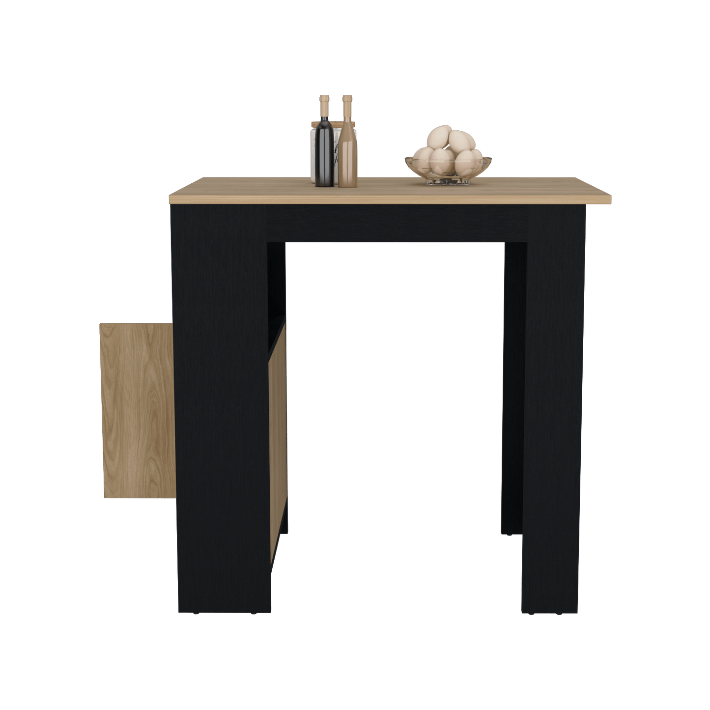 Isla De Cocina Stirling 91X92X59 Rta Wengue Fresno Zf