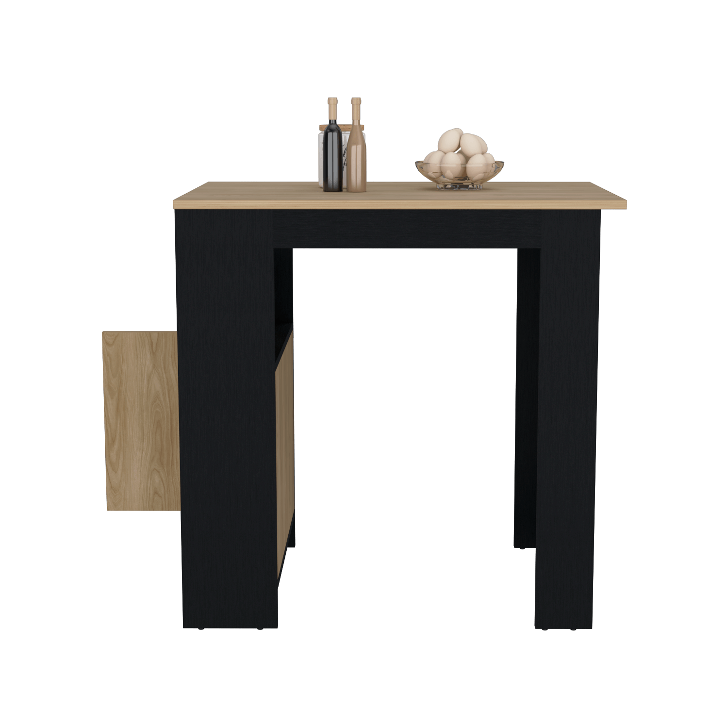 Isla De Cocina Stirling 91X92X59 Rta Wengue Fresno Zf