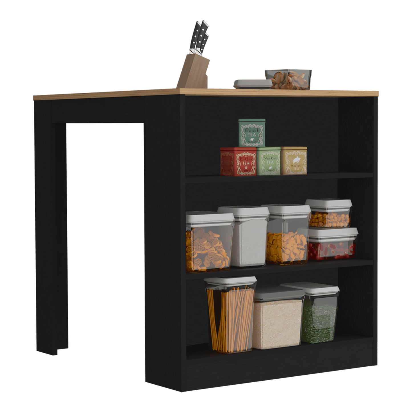 Isla De Cocina Tanna Rta Wengue Macadamia