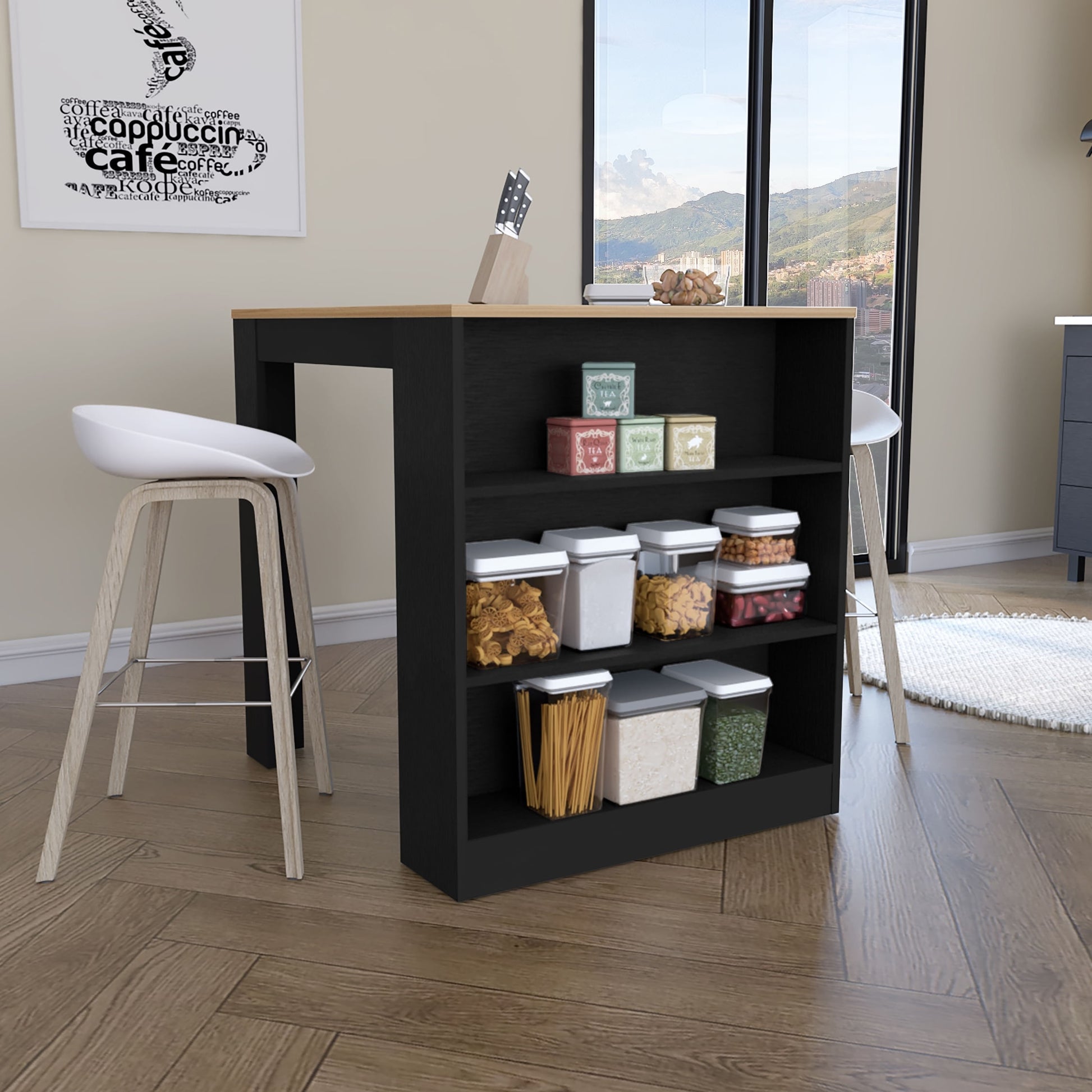 Isla De Cocina Tanna Rta Wengue Macadamia