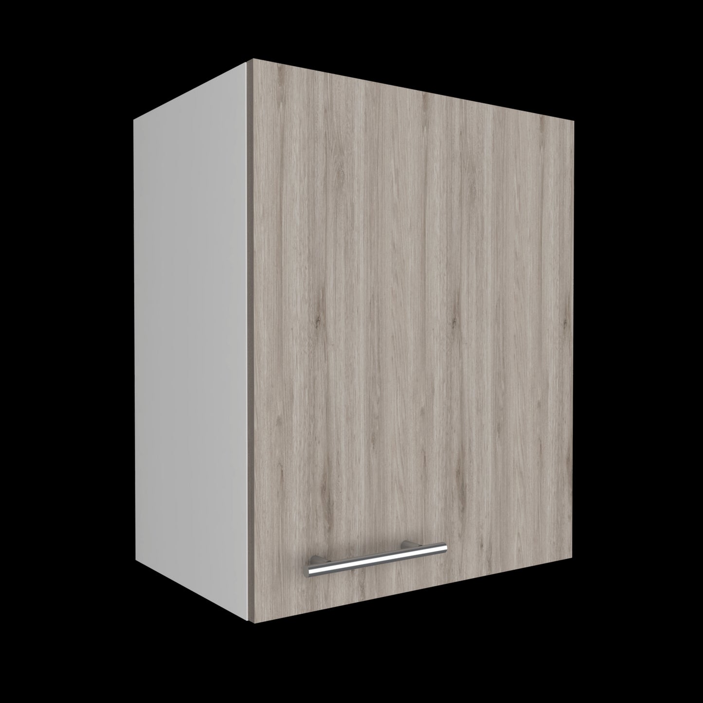 Mueble Aereo Puerta Derecha Manchester Rta Blanco + Bardolino