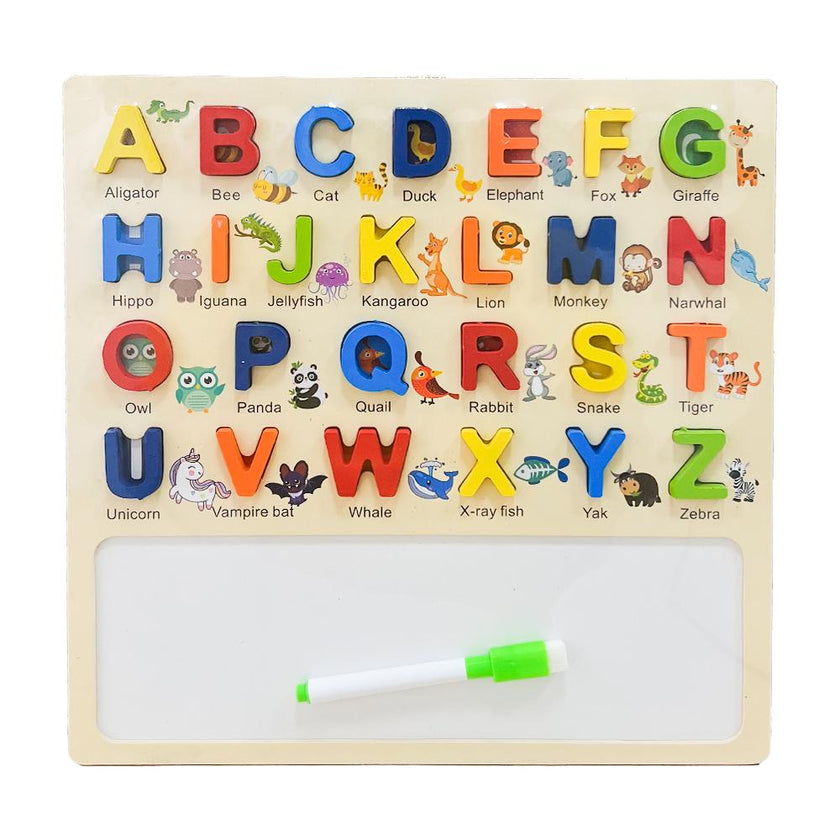 Tablero De Dibujo Impresas 30 Letras Mayúsculas Con 1970126