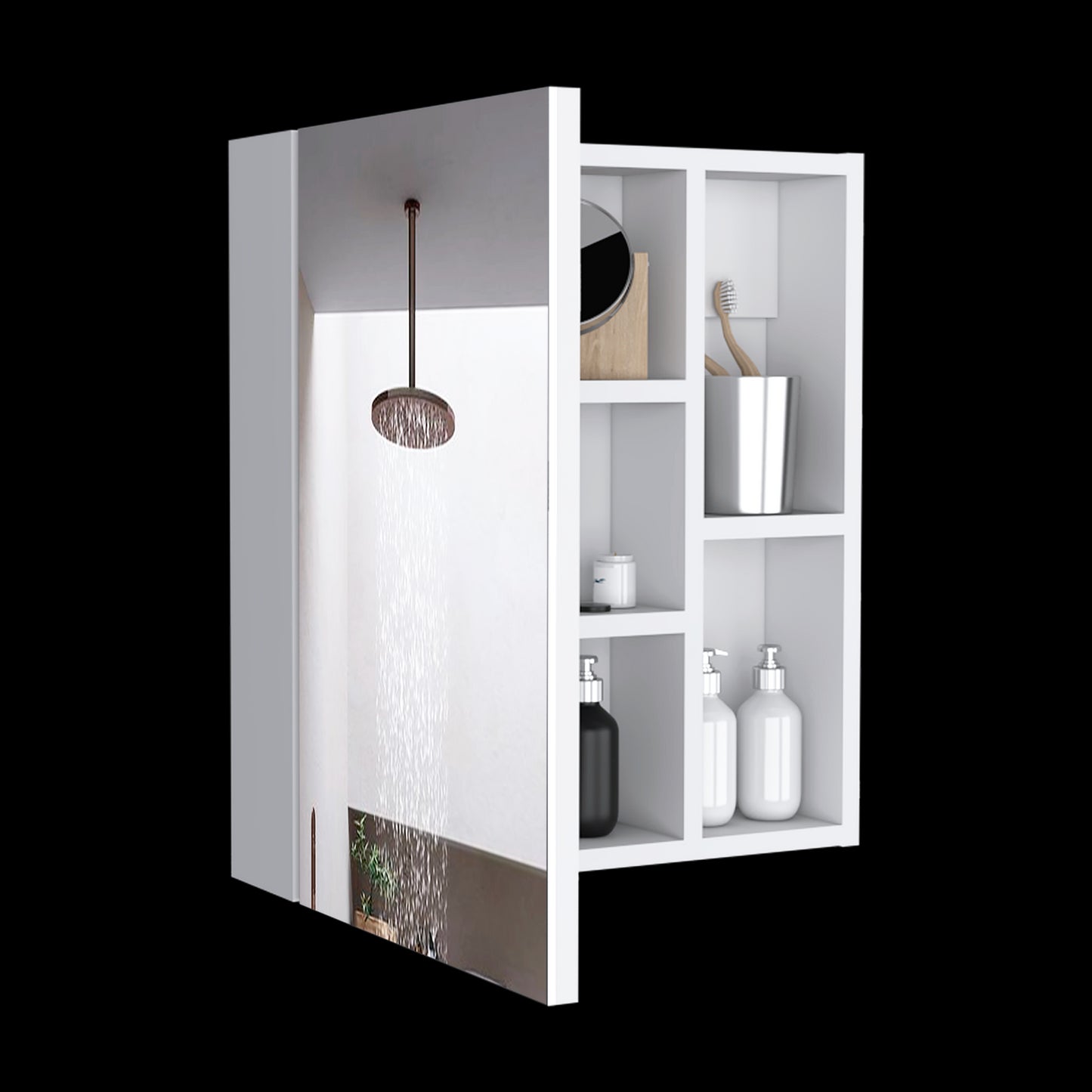 Gabinete De Baño Manchester Rta Blanco