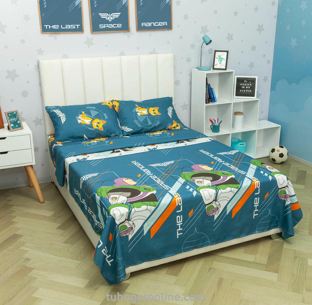 Juego De Sábanas Disney Plus Lightyear Sox