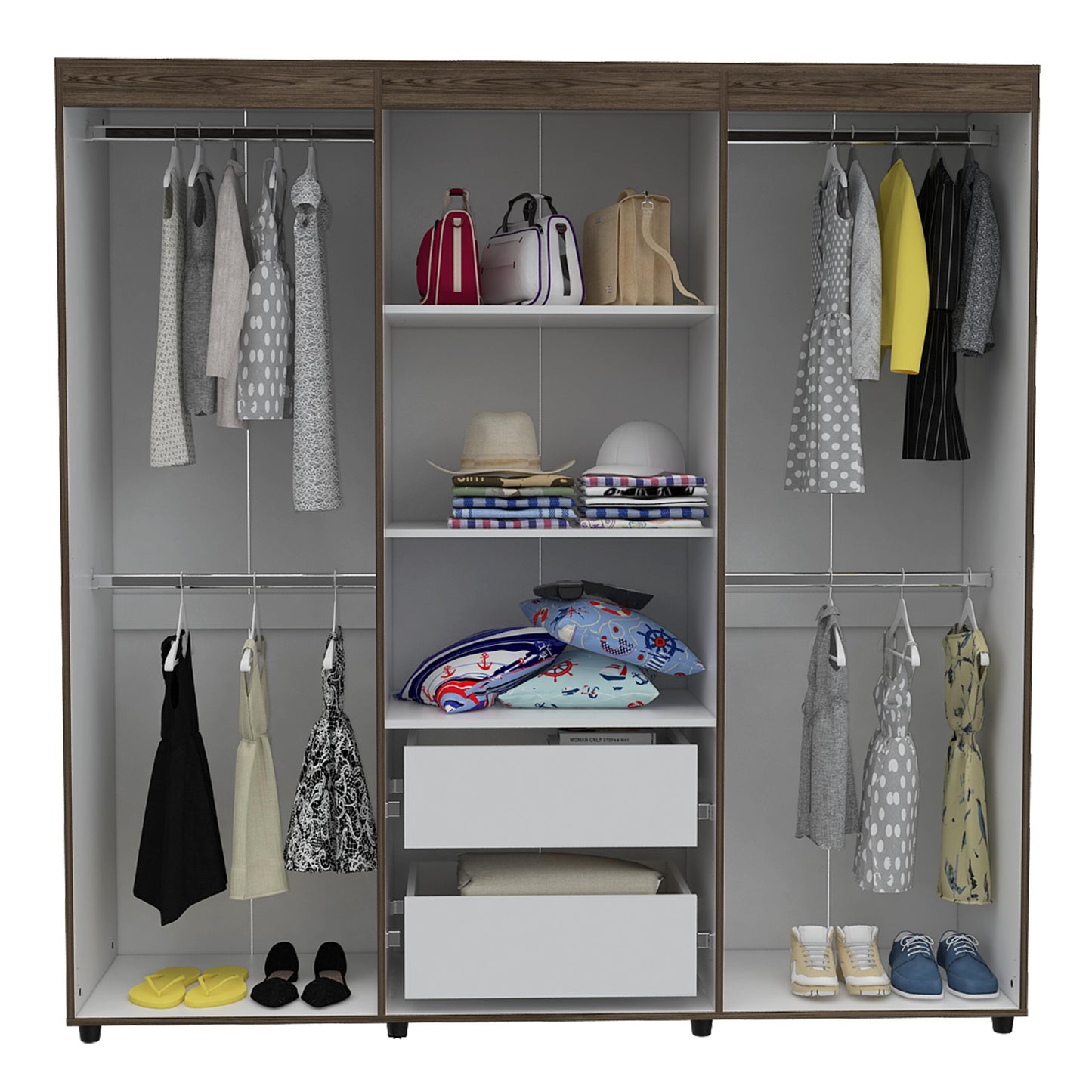 Closet Amatista Rta Milan + Blanco