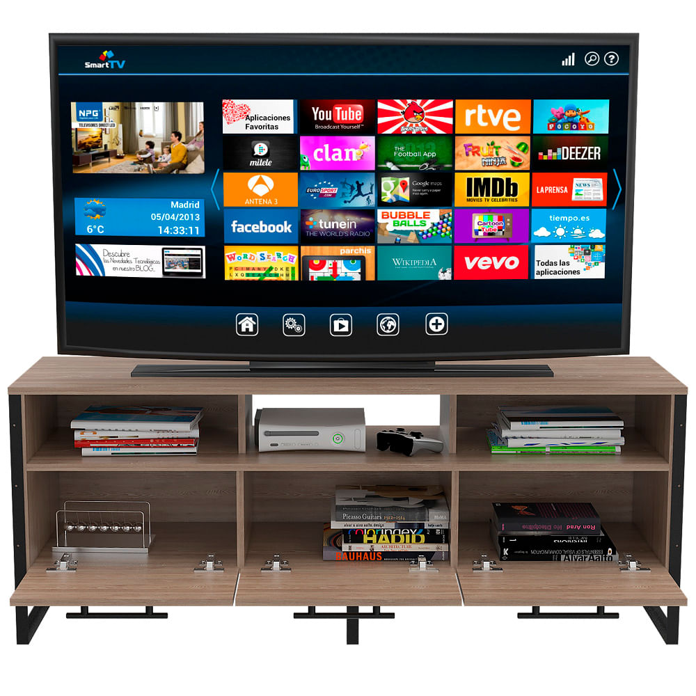 Rack Para Tv Magnum Miel