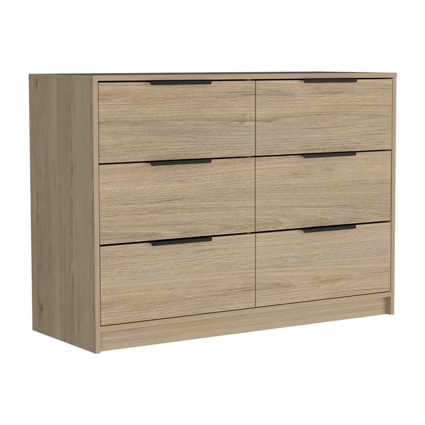 Comoda 4 Cajones Kaia Rta Rovere + Blanco