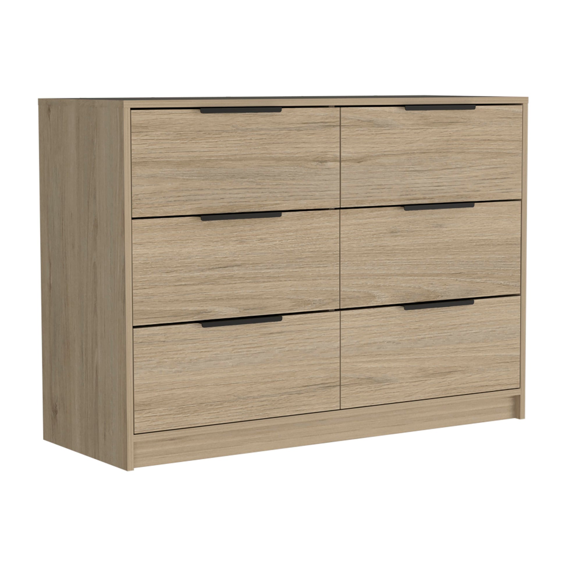 Comoda 4 Cajones Kaia Rta Rovere + Blanco
