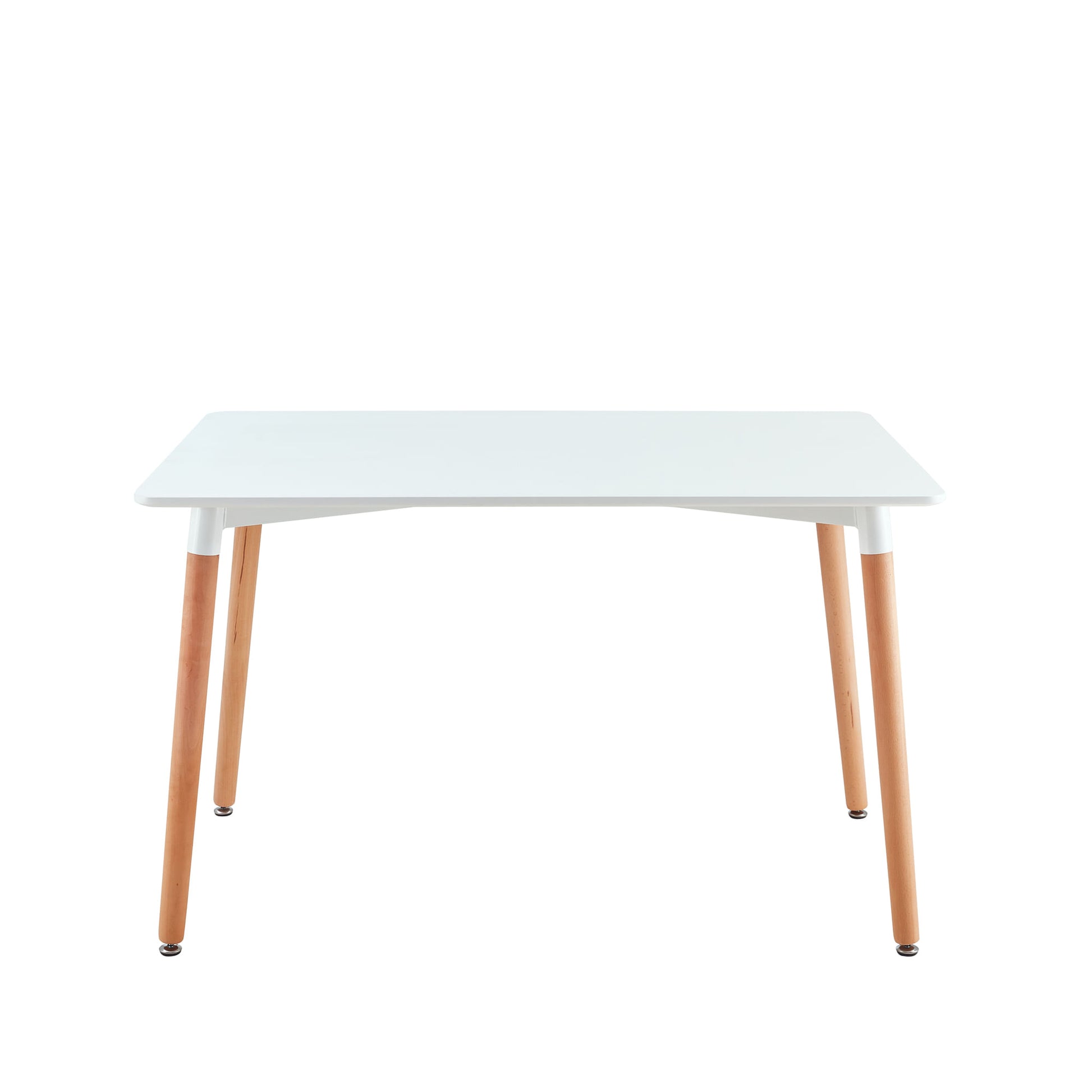 Mesa Bm-T04 160 X 80 X 74 6P Blanco Café Claro