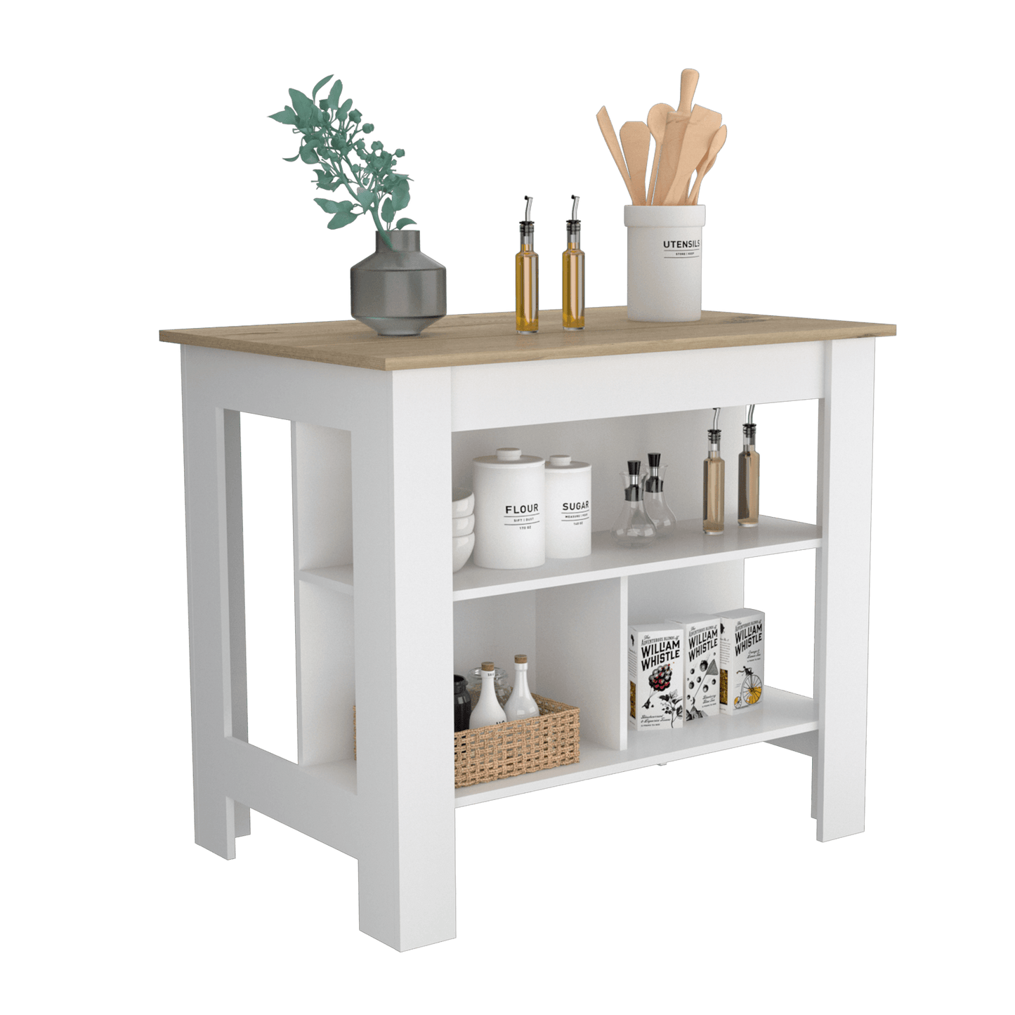 Mesa De Cocina Kitchen Rta Duna + Blanco