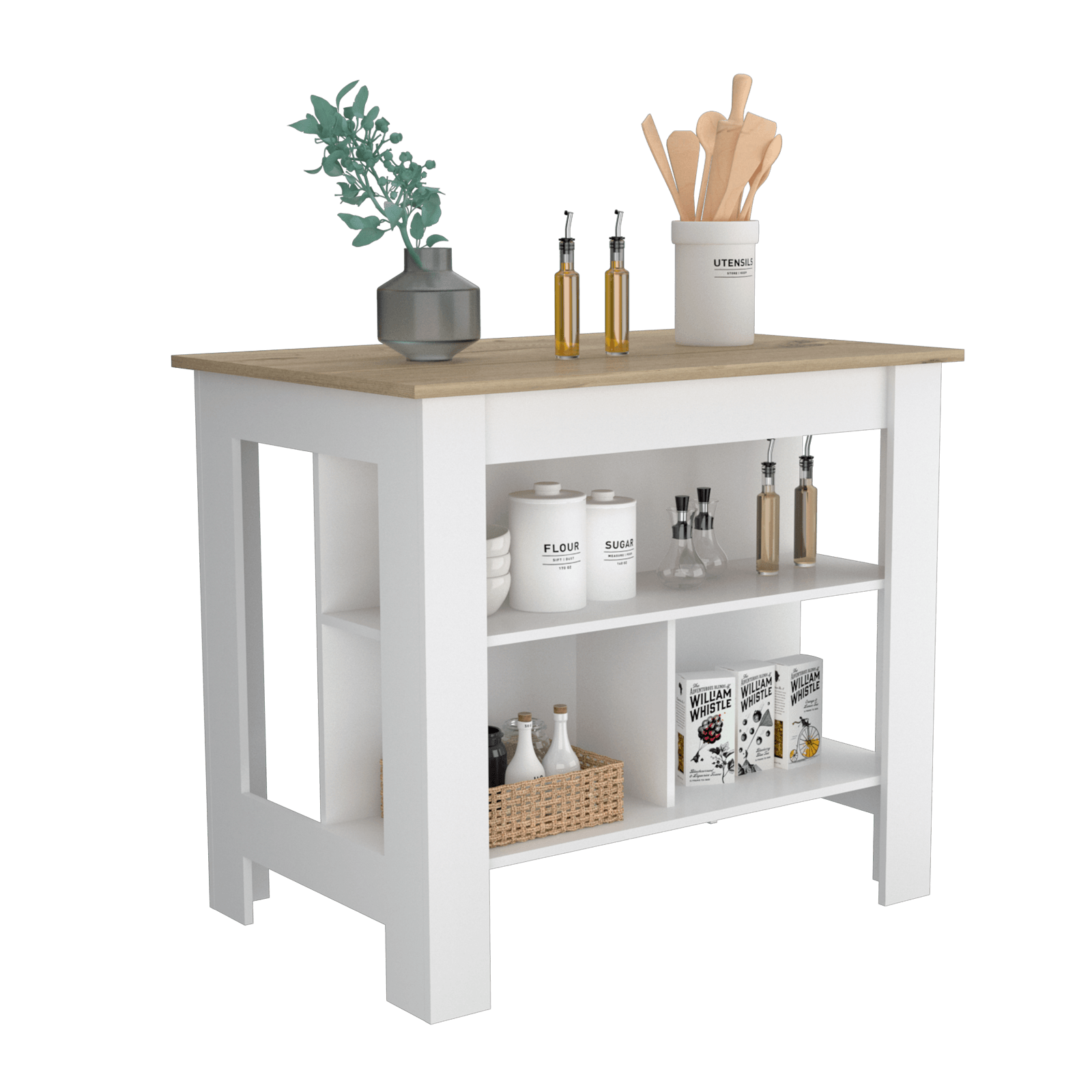 Mesa De Cocina Kitchen Rta Duna + Blanco